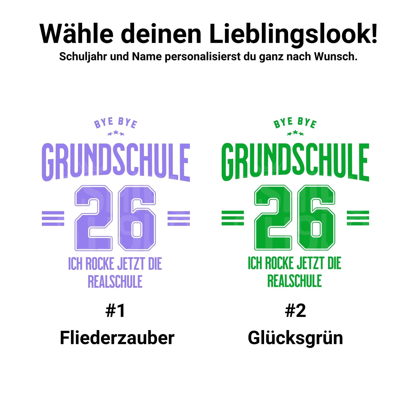 Bye Bye Grundschule - Ich rocke jetzt die Realschule T-Shirt