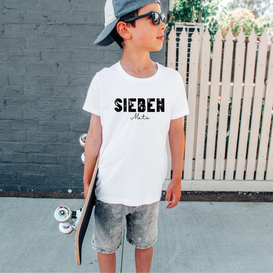 Turnen Geburtstagsshirt für Jungen und Mädchen - personalisiert mit Name & Zahl - Ansicht 2