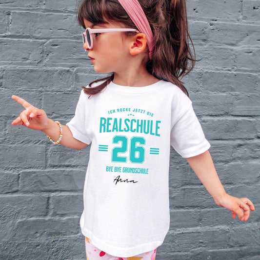 Realschule 2026 Kinder T-Shirt – Weiterführende Schule T-Shirt - Ansicht 2