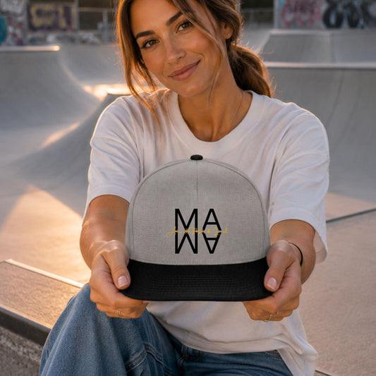 Mama Snapback Cap personalisiert mit Kindernamen - Geschenk für Mama - Ansicht 2