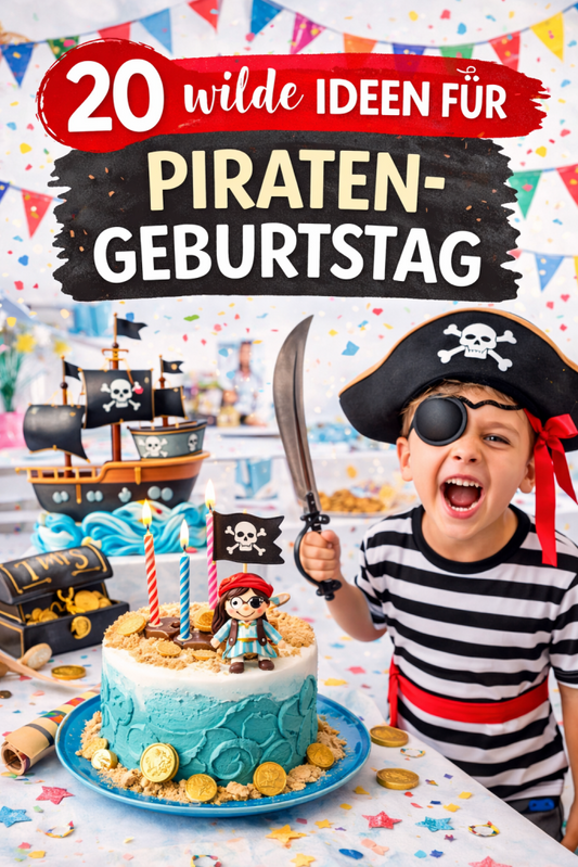 20 wilde Ideen für den Piraten-Geburtstag