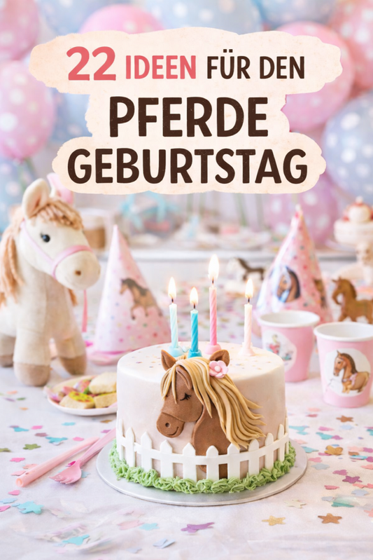 22 Ideen für den Pferde Kindergeburtstag