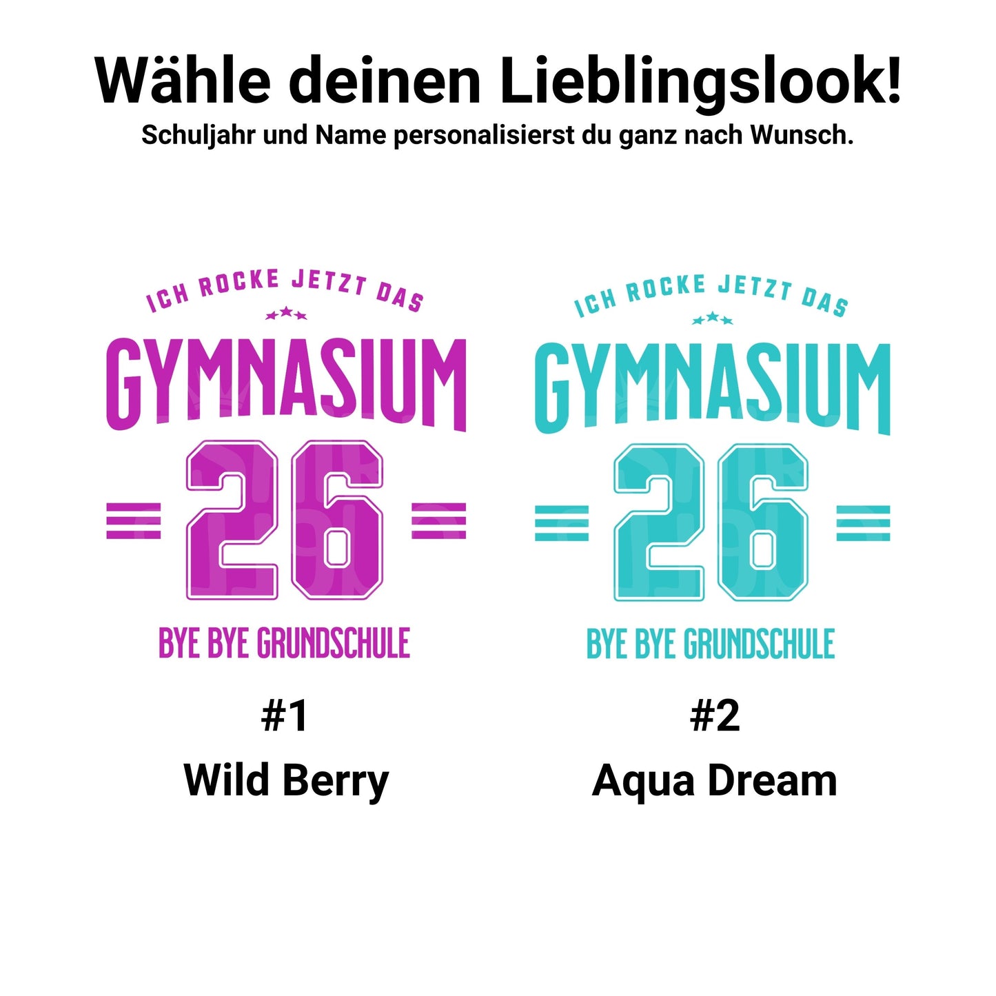 Gymnasium 2026 Kinder T-Shirt – Weiterführende Schule T-Shirt - Ansicht 5
