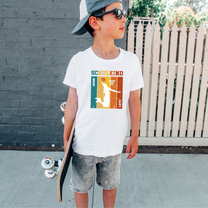 Schulkind Basketball T-Shirt - personalisiert mit Name & Schuljahr - Ansicht 3