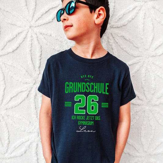 Bye Bye Grundschule - Ich rocke jetzt das Gymnasium T-Shirt - Ansicht 2