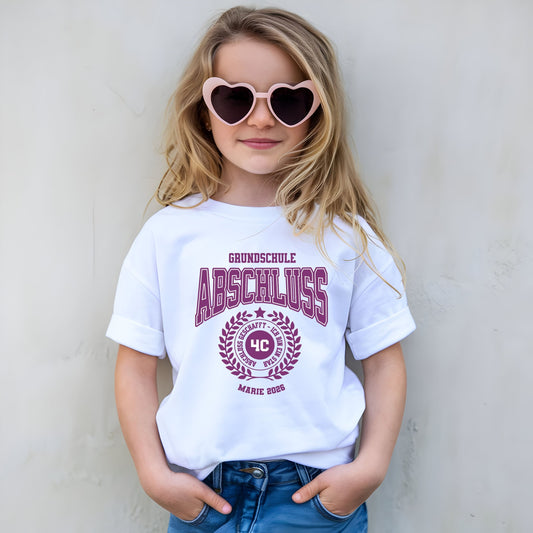 Grundschule Abschluss 2026 Shirt personalisiert - T-Shirt Weiterführende Schule - Ansicht 2