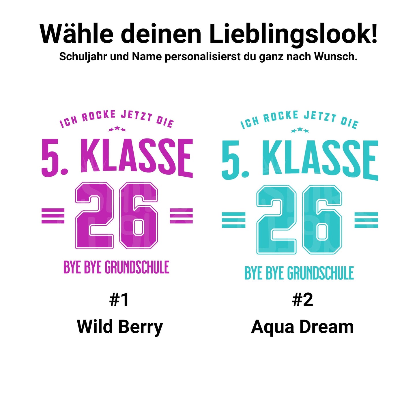 5. Klasse 2026 Kinder T-Shirt – Weiterführende Schule Outfit - Ansicht 5