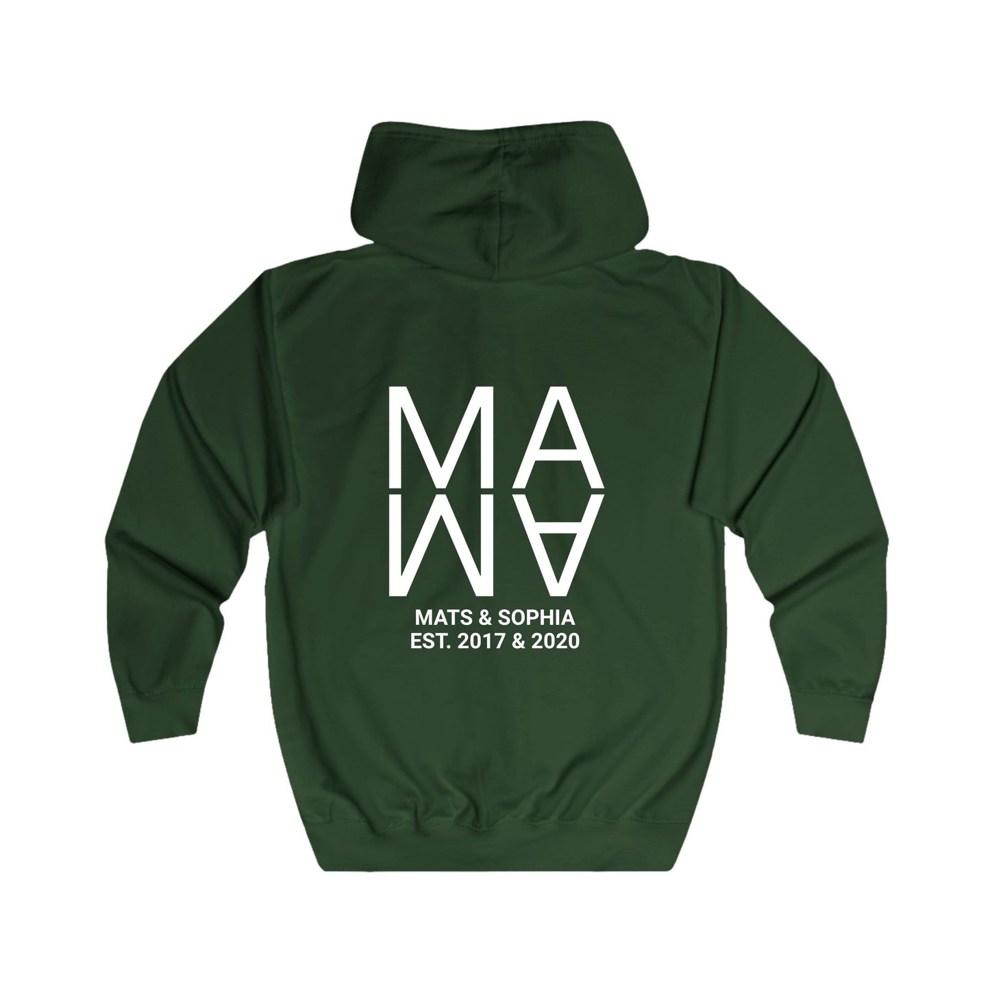 Mama Sweatjacke personalisiert mit Kindername & Geburtsjahr