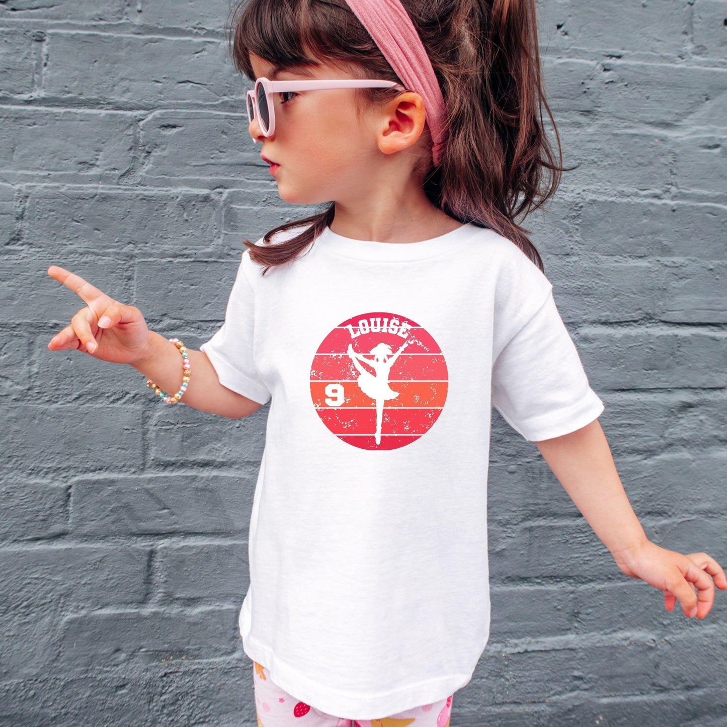 Funkenmariechen Tanzmariechen Shirt für Karneval Mädchen – personalisiert mit Name & Zahl - auch für Erwachsene