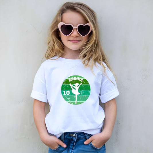 Funkenmariechen Tanzmariechen Shirt für Karneval Mädchen – personalisiert mit Name & Zahl - Ansicht 2