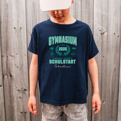 Gymnasium Schulstart 2026 Shirt personalisiert - T-Shirt Weiterführende Schule - Ansicht 2