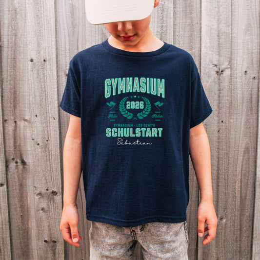 Gymnasium Schulstart 2026 Shirt personalisiert - T-Shirt Weiterführende Schule - Ansicht 2