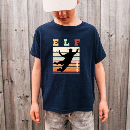 Handball Geburtstagsshirt für Kinder - personalisiert mit Name & Zahl - Ansicht 2