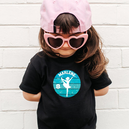 Funkenmariechen Tanzmariechen Shirt für Karneval Mädchen – personalisiert mit Name & Zahl - auch für Erwachsene