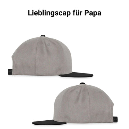 Papa Snapback Cap personalisiert mit Kindernamen – Geschenk für Papa - Ansicht 6