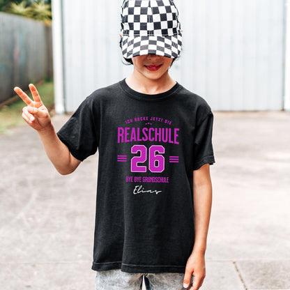 Realschule 2026 Kinder T-Shirt – Weiterführende Schule T-Shirt - Ansicht 3