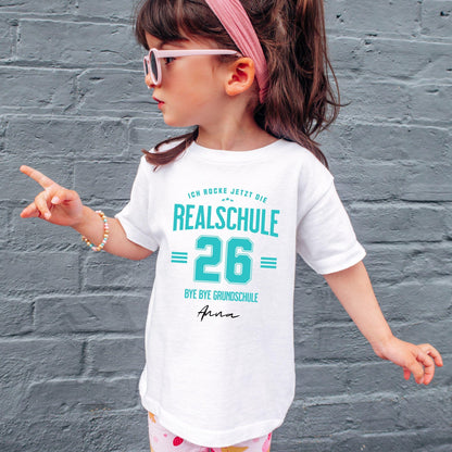 Realschule 2026 Kinder T-Shirt – Weiterführende Schule T-Shirt - Ansicht 2