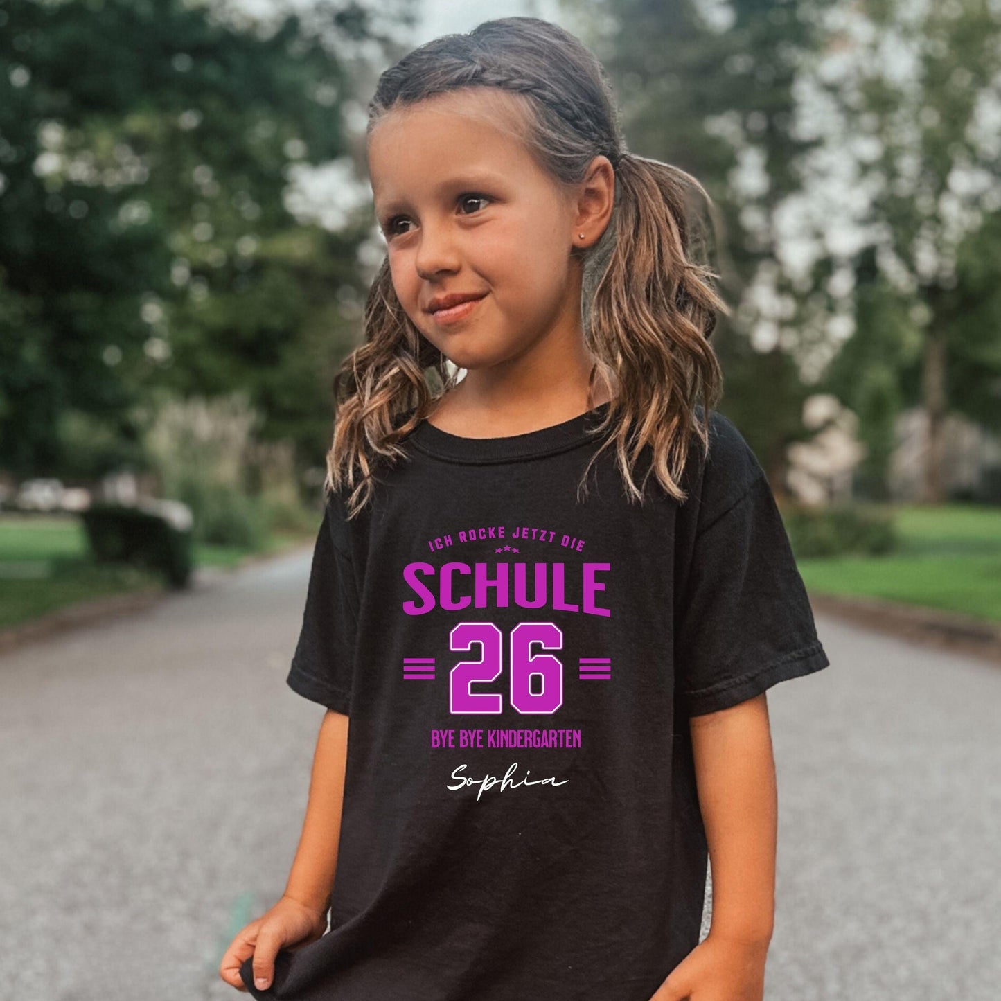 Schulkind 2026 Einschulung T-Shirt Kinder – Bye Bye Kindergarten