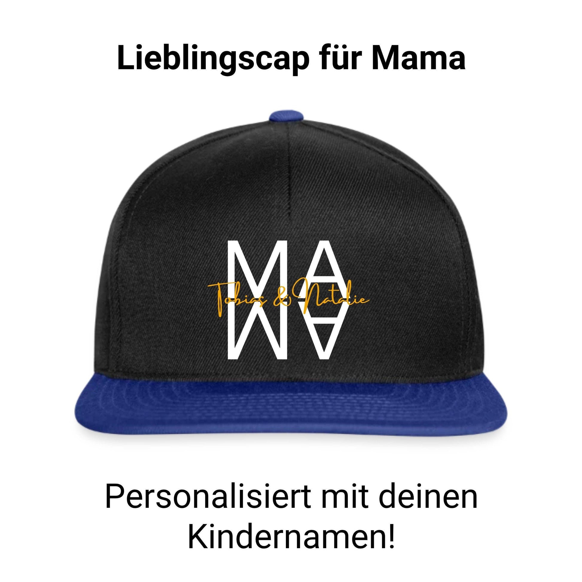 Mama Snapback Cap personalisiert mit Kindernamen - Geschenk für Mama - Ansicht 4